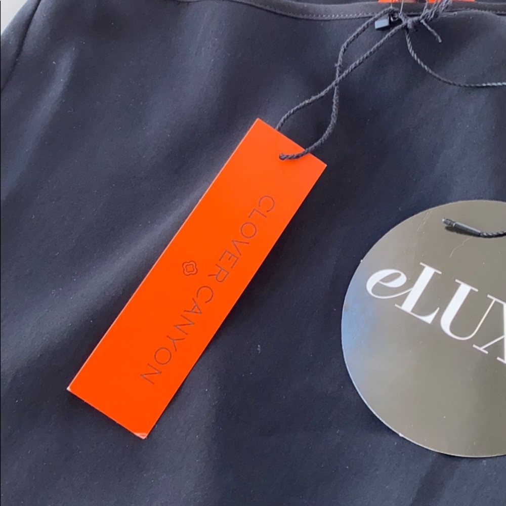 Clover Canyon Pleated short/skort in black size XS - Picture 7 of 11